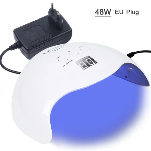 48W EU Plug STZ 54W Pro УФ светодиодная лампа для маникюра Солнечный свет сушка ногтей; уход за всеми гелями лак клей ультрафиолетовая лампа набор инструментов для дизайна ногтей Sun X - Цвет: 48W EU Plug
