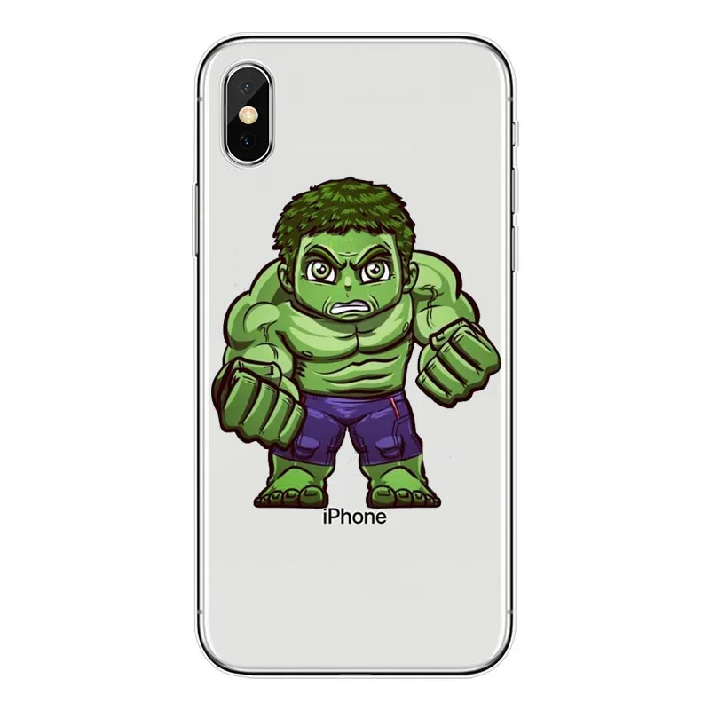 Милые чехлы с героями мультфильмов для Iphone 5S SE 6 6splus 7 8 Plus мягкий чехол из ТПУ супер