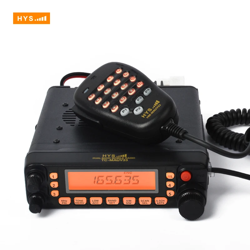 1105 Каналы VHF и UHF Dual Band Мобильный автомобилей Радио spliting ветчина FM трансивер tc-mauv33