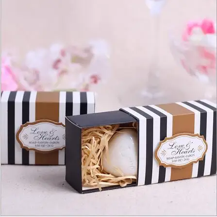 

20pcs/lot Wedding supplies, wedding gifts, creative love soap, small gifts, wedding heart-shaped soap