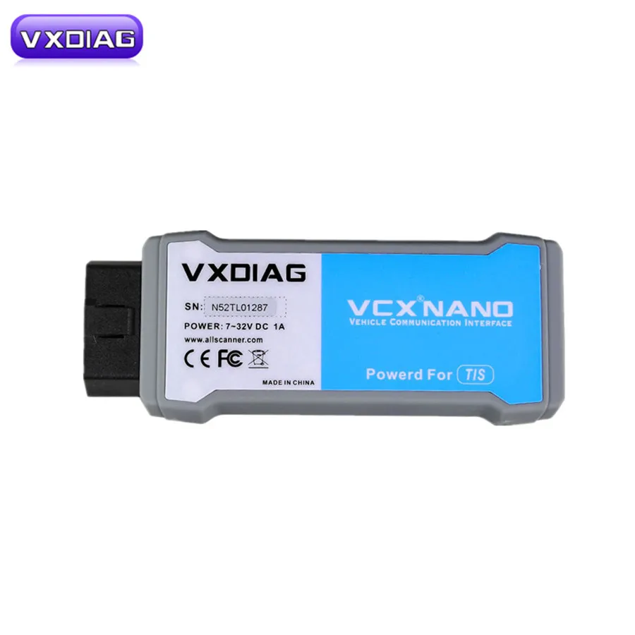 VXDIAG VCX NANO для TOYOTA TIS Techstream V12.00.127 совместимый с Toyota диагностический инструмент|vxdiag