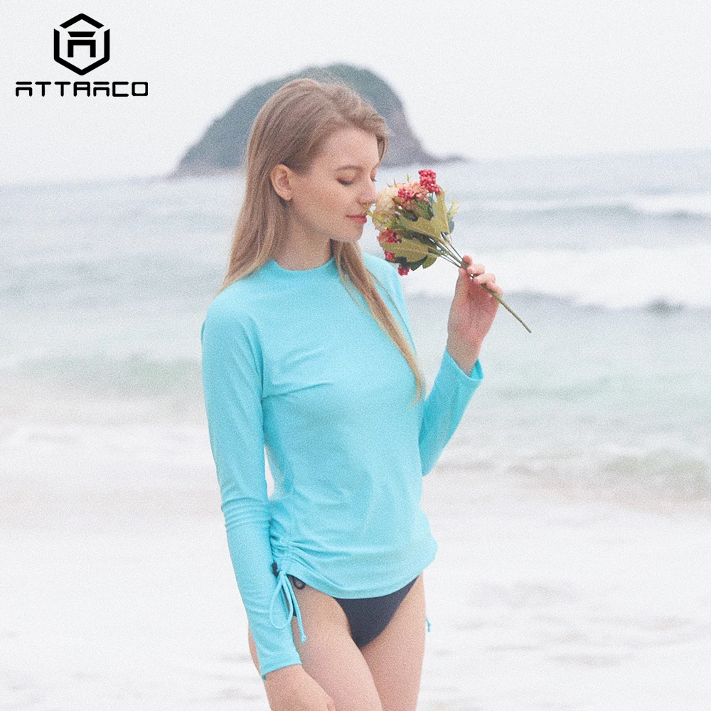 Attratico Rashguard женская рашгард купальники с длинными рукавами велосипедные рубашки