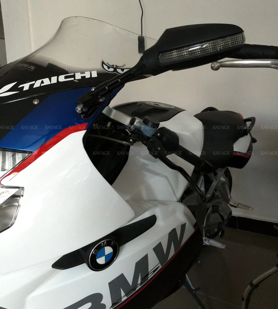 

Folding LED Rearview Mirror For BMW K 1200S 2005-2007 K 1300S 2009-2015 Motorcycle Accessories Motos Rear View Side Mirrors Bike