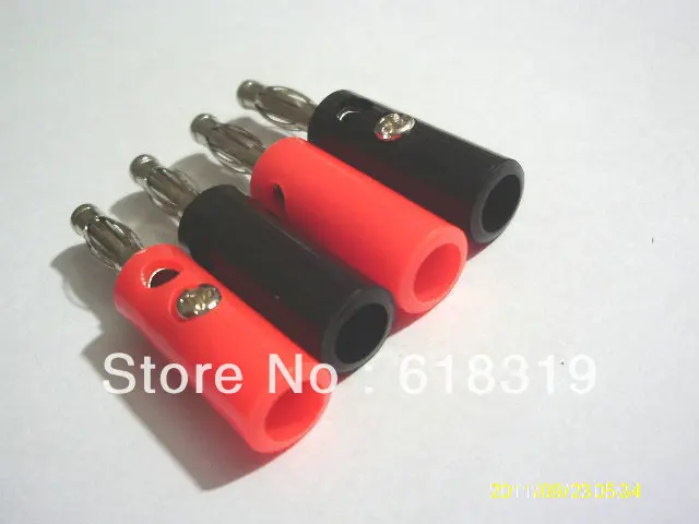 

200 pcs high quality banana plug for 4mm Binding Post Speaker