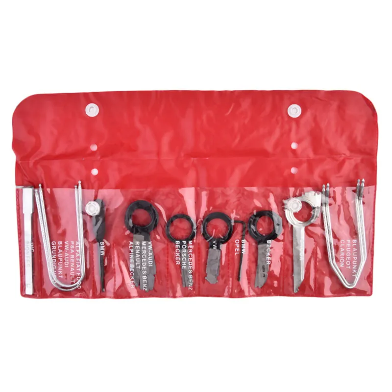 Автомагнитола с зажимом для дверей 20 шт. ключи демонтажа навигация тире набор