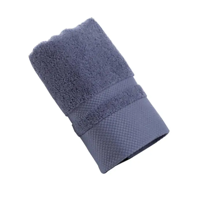 Cotton Solid Color Face Towel Bath for Adults Fast Drying Soft Water Absorption | Дом и сад