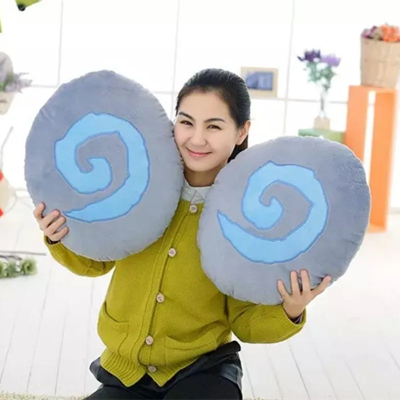 Игрушка плюшевая Candice guo hearthstone с логотипом из мультфильма creat подушка камня