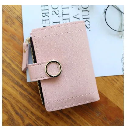 

Small Short Ma'am Hasp Pu Lovely Hand Take Fashion Women Womens Wallets And Purses Mini bag ladies Wallet Purse