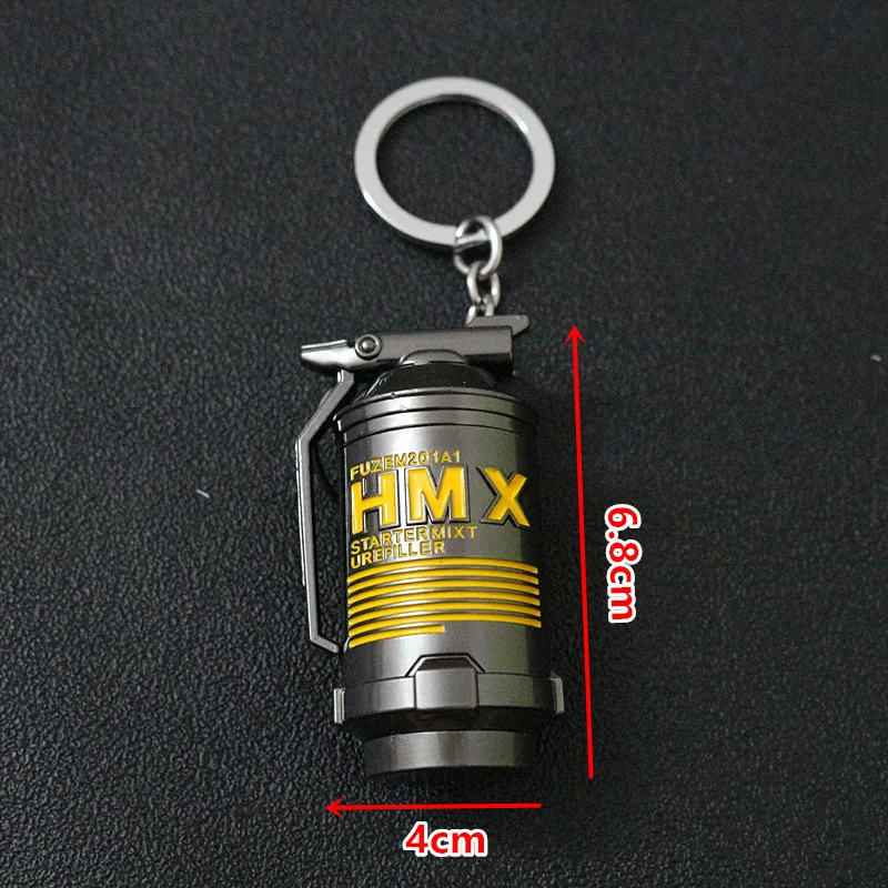 Eva2king Playerunknown's Battlegrounds Tear Gas игрушка в виде бомбы брелок PUBG игровое