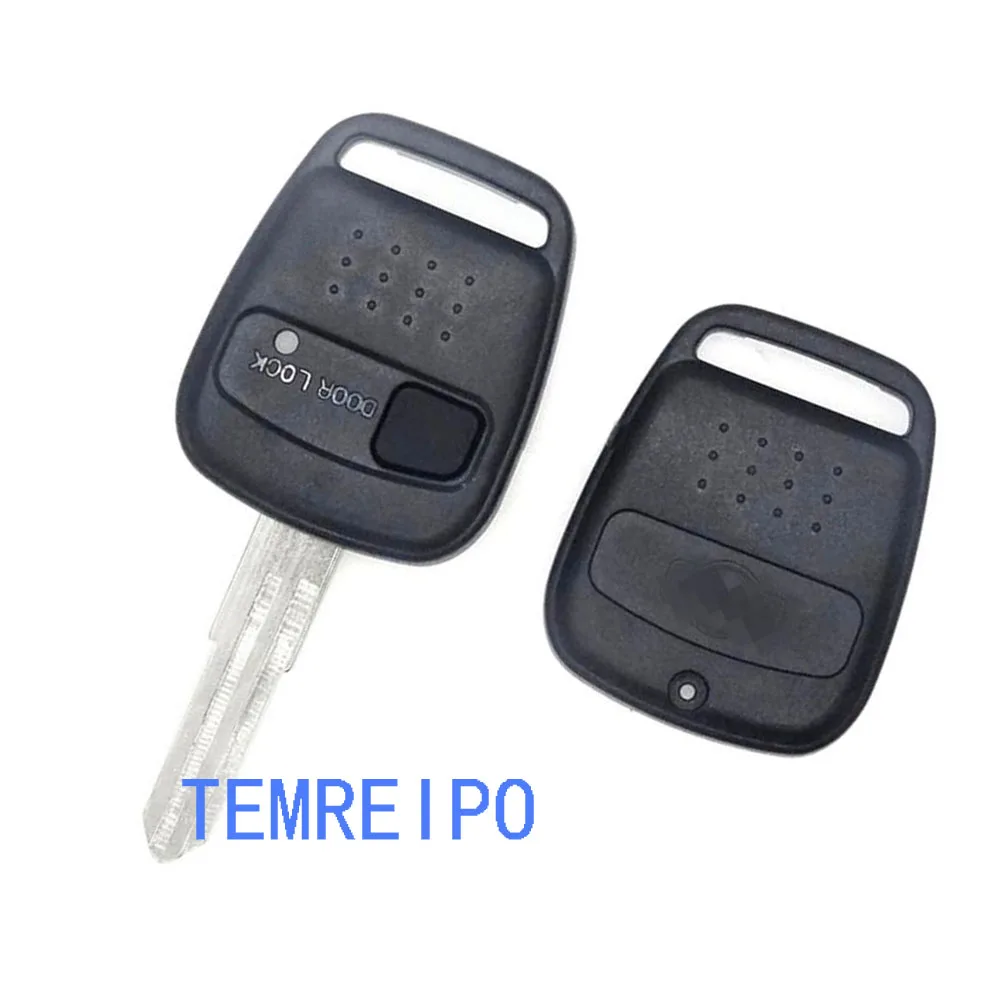 

1 Button Car Key Shell Combo Uncut Blade for Nissan bluebird Fob Car Key Case