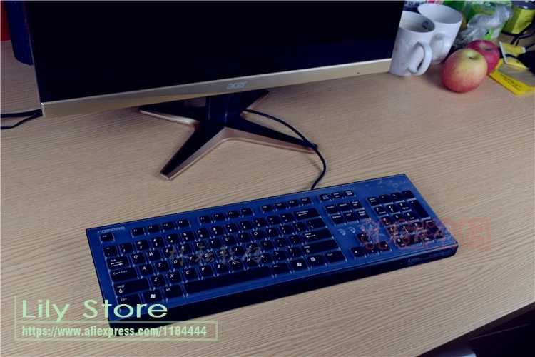 Для Hp Compaq acer Pr1101U Настольный ПК Чехлы для клавиатуры водонепроницаемый пылезащитный Прозрачный чехол для клавиатуры защитная кожа