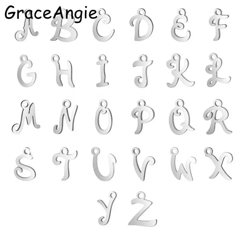 Подвеска GraceAngie 5 шт./лот из нержавеющей стали классическое колье с подвесками в