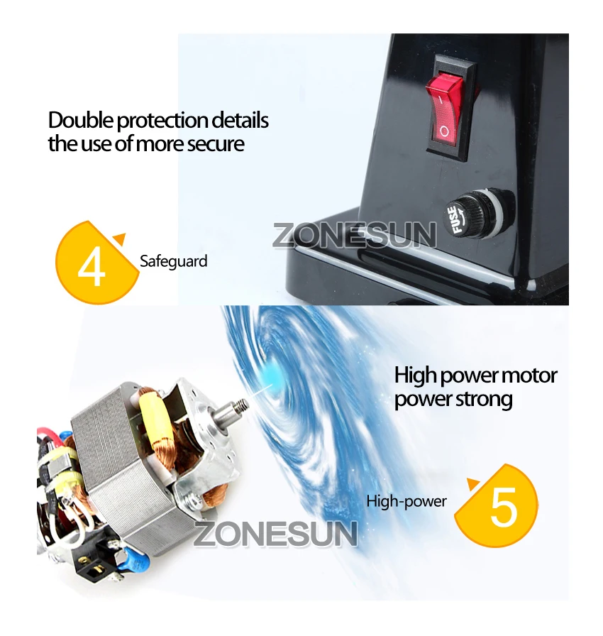 ZONESUN Новое поступление бытовых электрических Кофе шлифовальный станок милллинг Мясорубка домашняя Кофе мельница для бобов