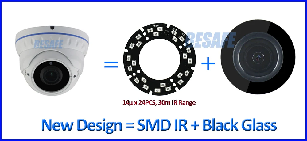 2MP Ночное видение 4in1 камеры безопасности Открытый 1080 P AHD H HDCVI HDTVI CVBS