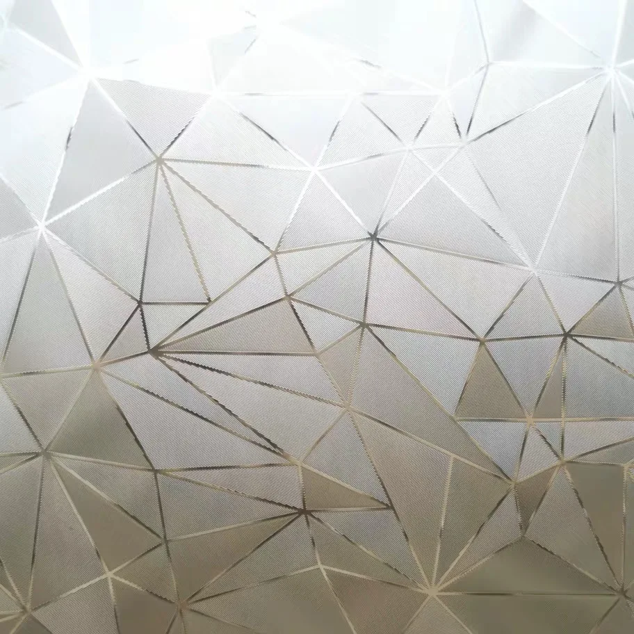 Статическая 3D нестандартная клеевая стеклянная пленка теплоизоляция