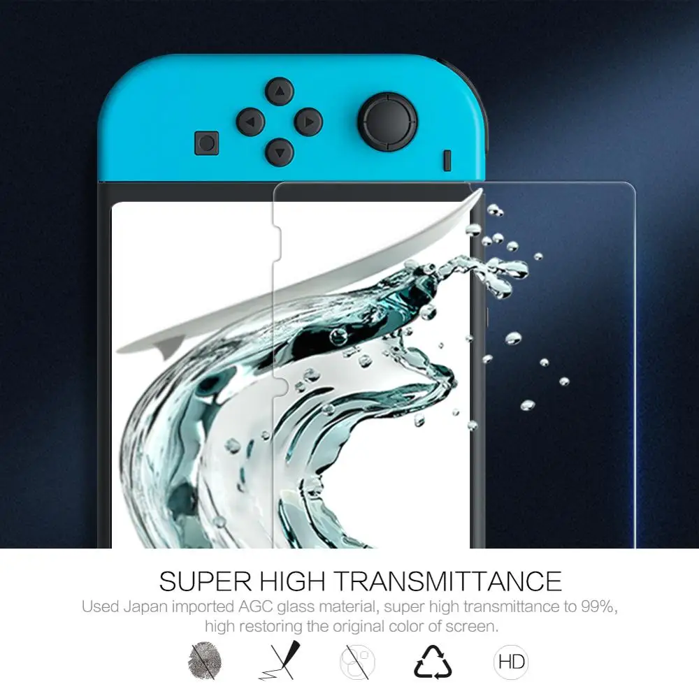 Nilkin для nintendo Switch NS Защитное стекло NILLKIN Amazing H+ Pro 2.5D HD прозрачное закаленное стекло для nintendo Switch NS