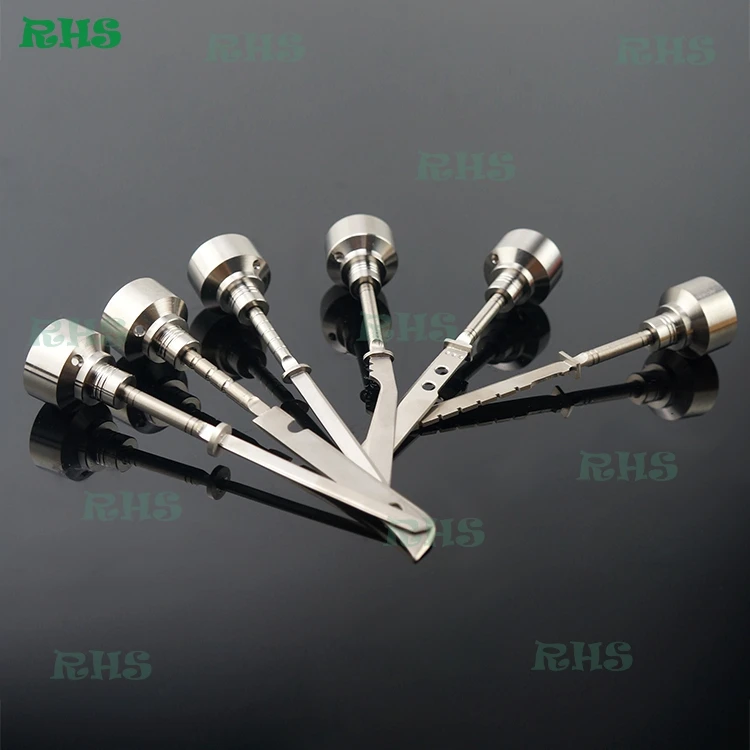 1 шт. RHS 2018 новый титановый металлический инструмент Dab для ногтей стержень воска