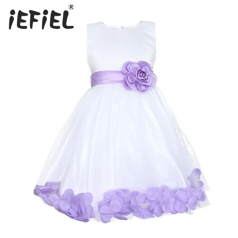 2020 платья для девочек с цветочным узором свадебных торжеств Вечерние выпускного