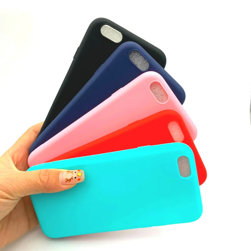 Xindipan мягкая задняя крышка из ТПУ для iphone 6 чехол ярких цветов матовые простые
