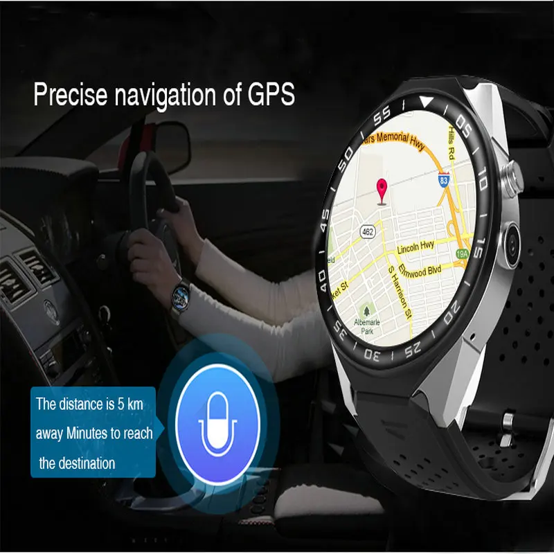 Умные часы с GPS и точной навигацией фитнес-монитор пульсометром спортивные