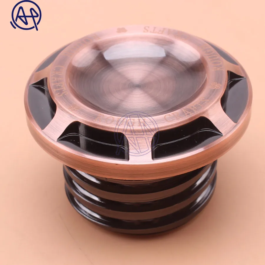 

1pcs Motorcycle Bronze Color Oil Fuel Gas Cap Fuel Gas Tank Oil Cap Cover for Harley Dyna Fatboy Gas Cap Night Train 96-14