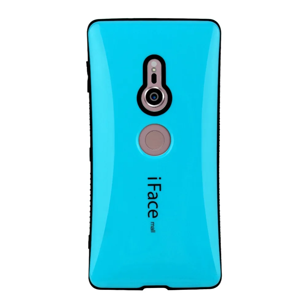 Lake blue Противоударный чехол для sony Xperia 1 XZ3 чехол Iface Mall полная защита чехол для sony Xperia XZ2 XZ1 XZ компактный Премиум чехол - Цвет: Lake blue