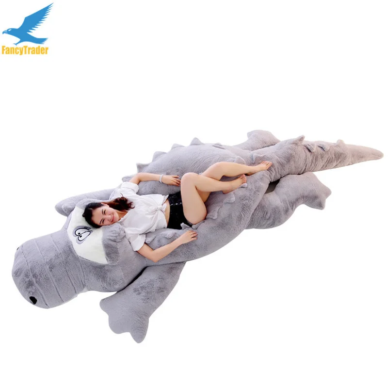 Giant Big Hung Crocodile Sofa Bed Plush Toys Doll Stuffed Animal Alligator Gifts Five Size Two Color For Adult Or Childrens