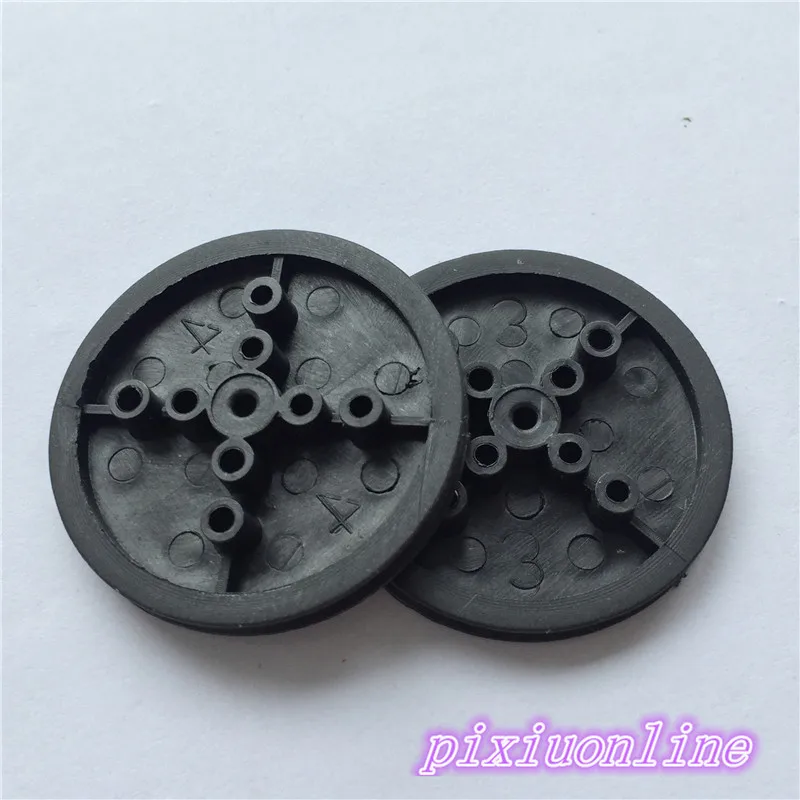 10 шт. K009Y 36 мм черный пластиковый ремень модель приводное колесо DIY игрушки Робот