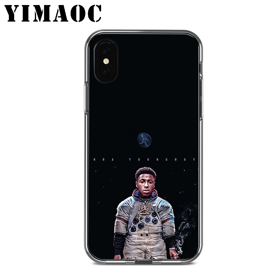 YoungBoy Never Broke Again Lil Baby Soft Silicone Case for Apple Iphone Xr Xs Max X 10 8 Plus 7 6S 6 SE 5S 5 7Plus 8Plus |