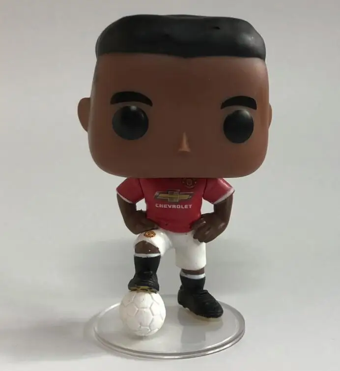 Футбол Romelu Lukaku& ZLATA Ibrahimovic& Paul Pogba robero Firmino& Mohamed Salah& Sadio Mane Виниловая фигурка кукол игрушки