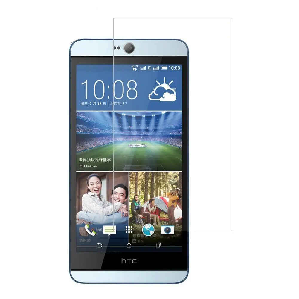 2 шт./лот закаленное Стекло для htc Desire 826 Вт Экран протектор Защитная пленка