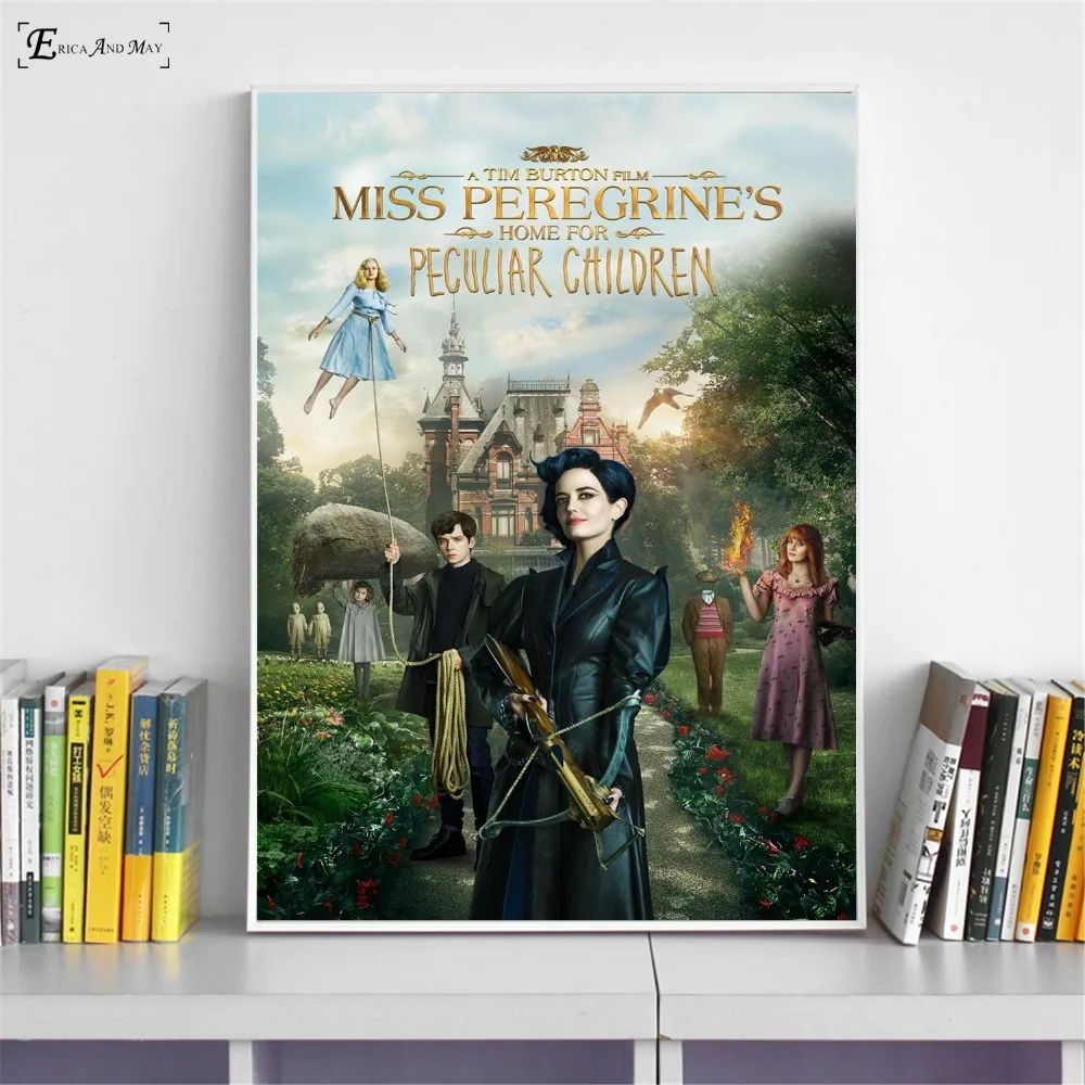 Настенный постер Miss Peregrine's Home для детей настенная краска гостиной абстрактный