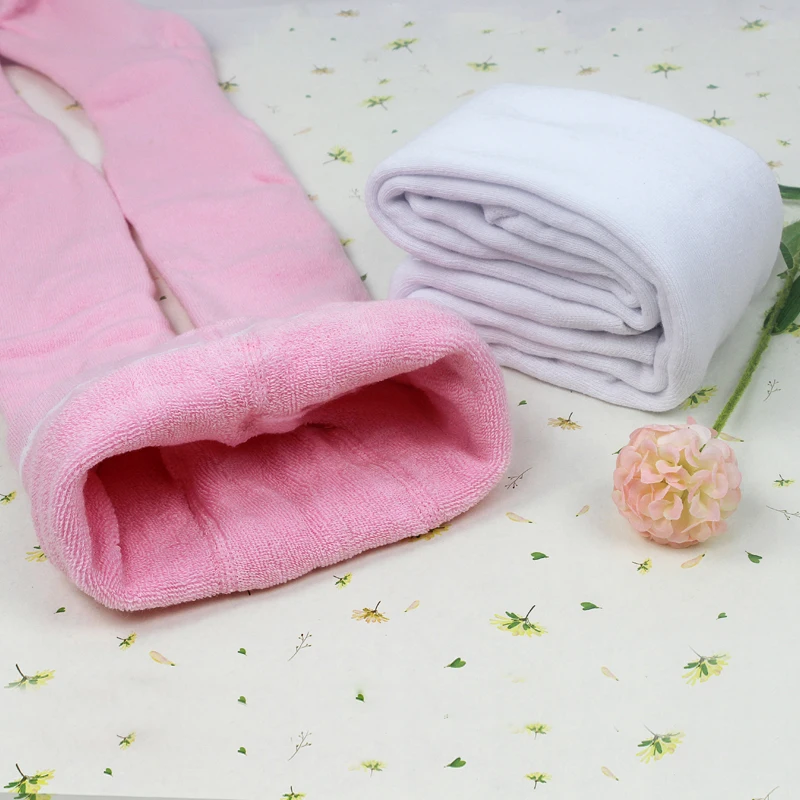 Winter Thick Footed Ballet Tights Baby Girls Pink Warm Up Dance Pantyhose For Kids | Тематическая одежда и униформа