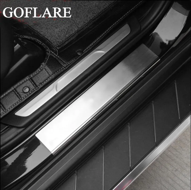 

SRT8 Car Styling for Jeep Grand Cherokee accessories 2011 2014 2015 2016 2018 door sill entry guard sills scuff plates cover