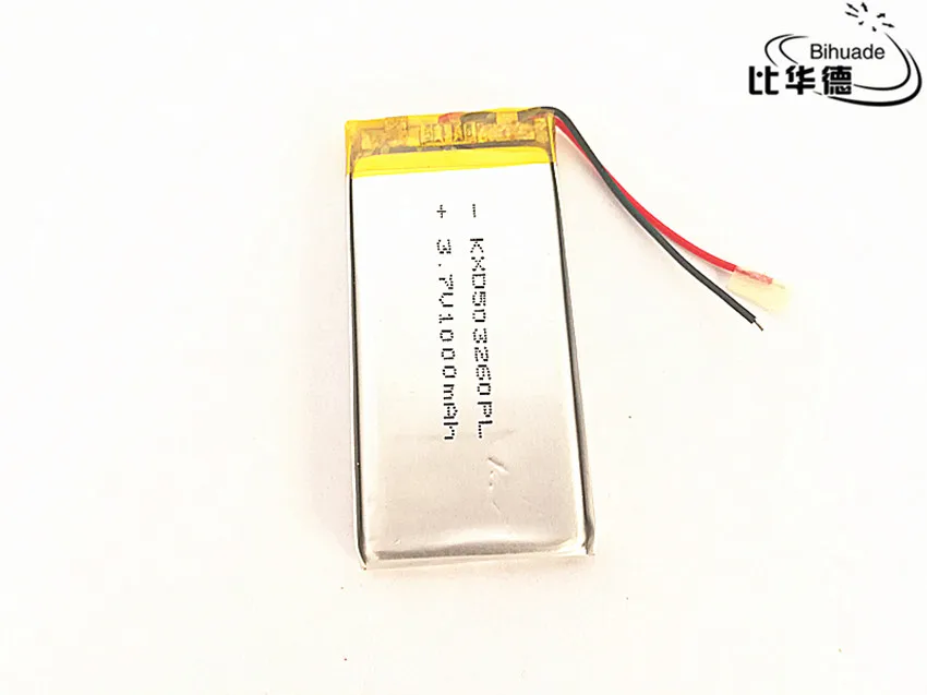 5 шт./лот 3 7 в 1000 мАч 503260 литий-полимерные Li-Po li-ion аккумуляторные батареи для Mp3 MP4 MP5