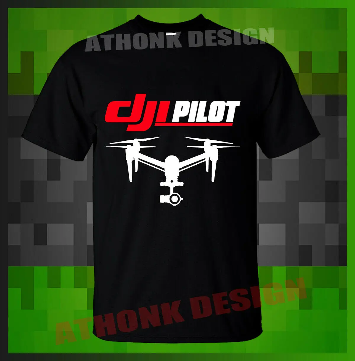 DJI PILOT INSPIRE 2 футболка мужские футболки летний Стиль Модные Летние хипстерские