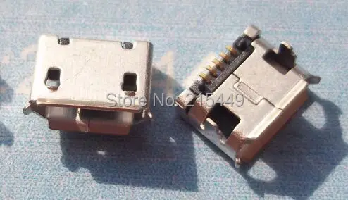 100 шт. микро 5pin dip usb разъем 7 2 мм использовать для многих мобильных телефонов|connector