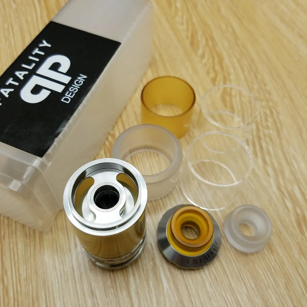 SXK Fatality RTA Atomizer 316 Steel Precision Oil Dtorage qp RDA Dual Intake Flow Design Tank VS QP | Электроника