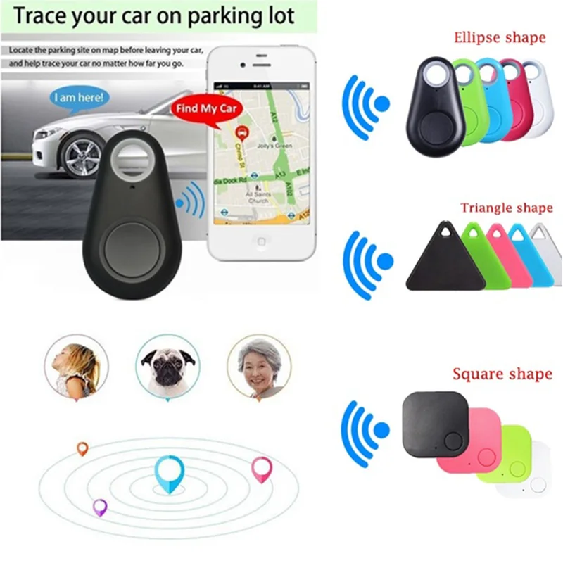 Мини Мода Bluetooth 4 0 трекер GPS локатор тег сигнализации кошелек ключ собака анти