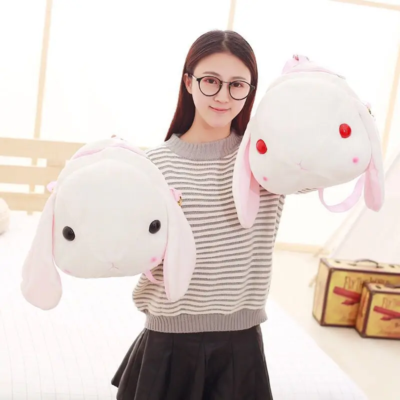 Милый плюшевый рюкзак с кроликом японский Рюкзак Kawaii Bunny мягкий Игрушечный