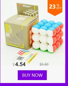 Qiyi 3*3*3 кубик рубика Пирамида Скорость Magic Cube Интеллектуальный Магический кубик Пазлы красочные Развивающие игрушки для детей 3x3x3