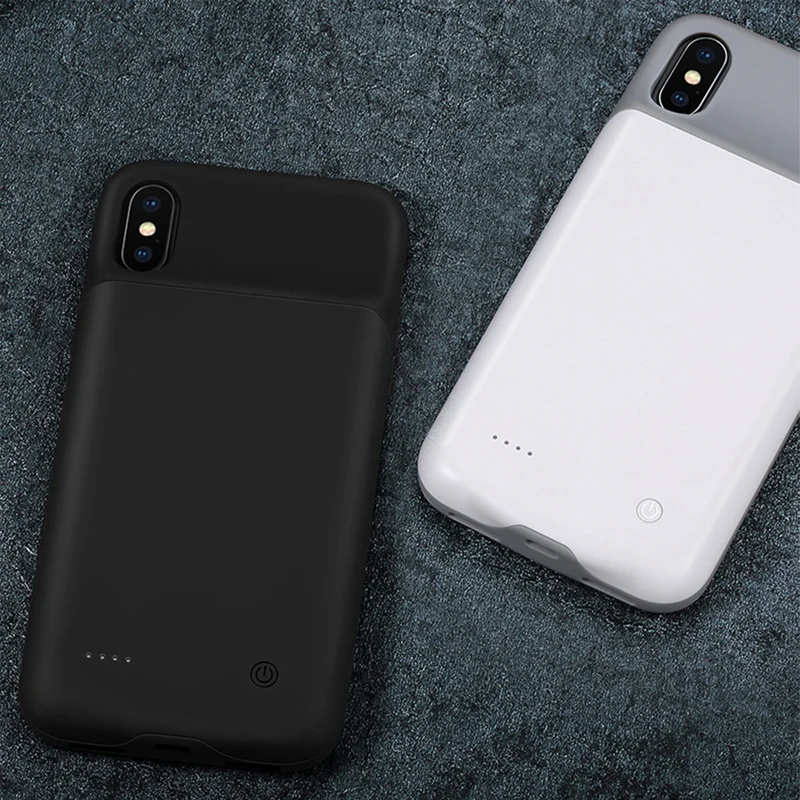 USAMS батарея зарядное устройство чехол для iPhone X 3200mAh внешний аккумулятор 10