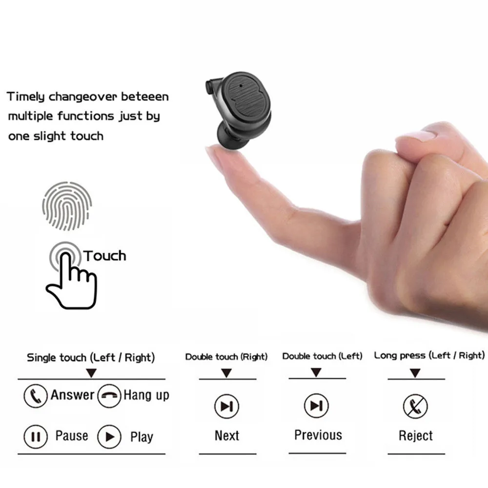 VOBERRY новые Близнецы мини истинный беспроводной Bluetooth 5 0 наушники Поддержка s