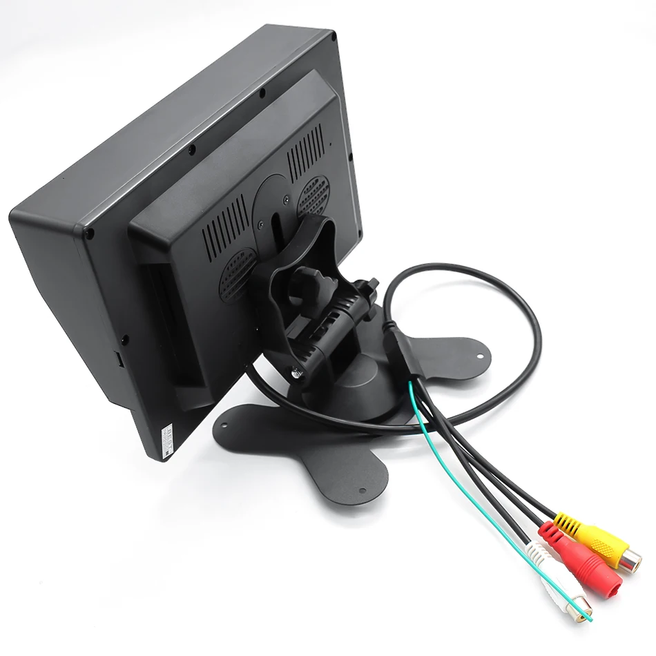 HD AHD 7 дюймов 800x480 TFT цветной lcd AV автомобильный монитор заднего вида HDMI VGA AV с DVR цифровой видеорегистратор поддержка SD карты