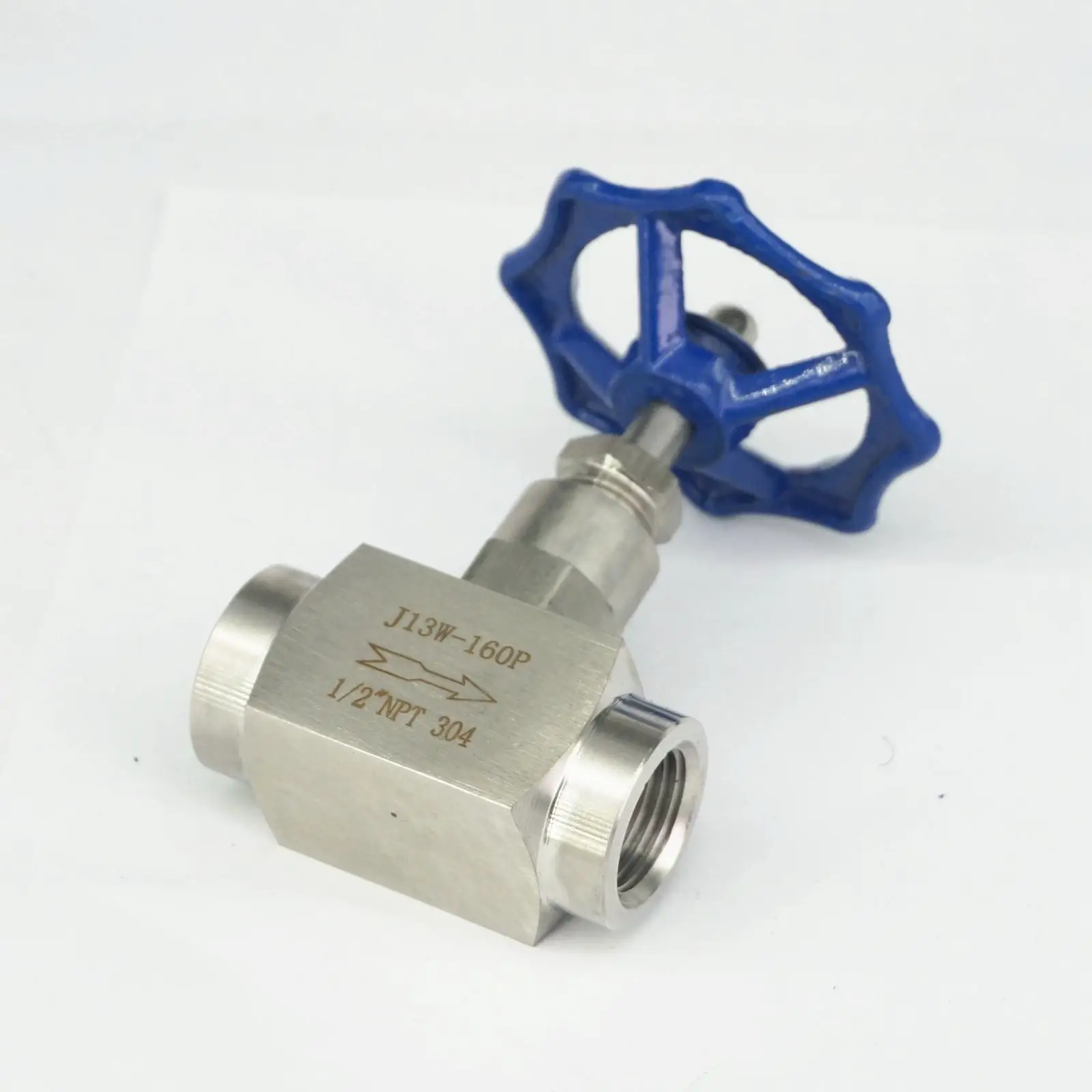 1/2 &quotNPT Женский игольчатый клапан управления расходом 304 нержавеющая сталь с