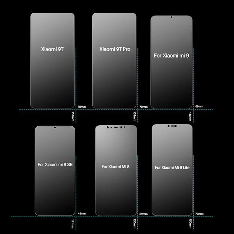Закаленное стекло для Xiaomi Mi 9 SE 9T 8 Lite защита экрана Mi9T Mi9 Mi8 Защитное