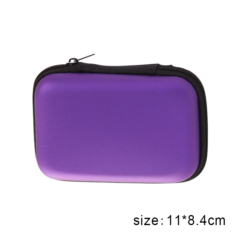 Портативная сумка для хранения данных органайзер проводов наушников чехол