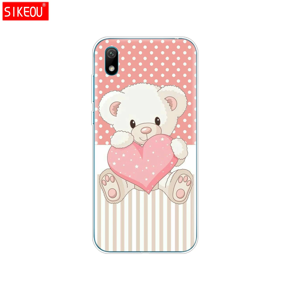 Для huawei Y5 чехол бампер Силиконовый ТПУ задняя крышка мягкий чехол для телефона для huawei Y5 Coque бампер 5,71 дюймов - Цвет: 34186