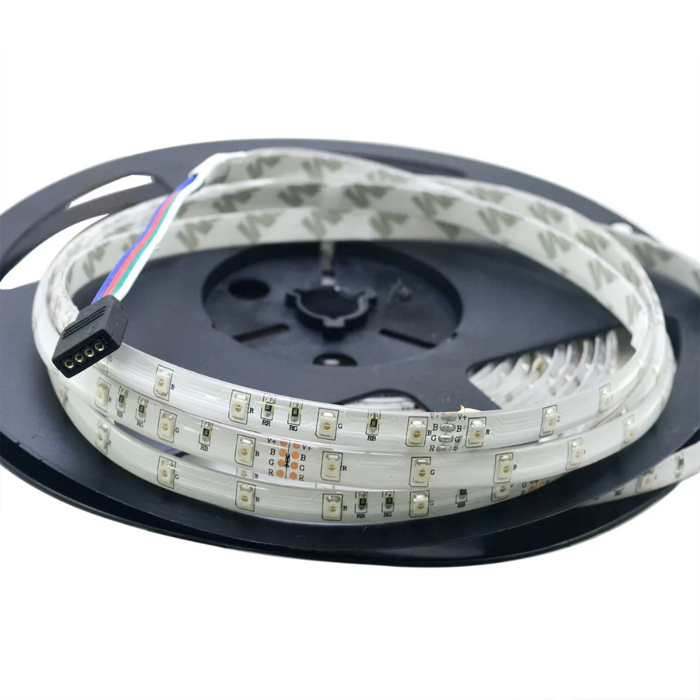 Водонепроницаемый 25 Вт Светодиодный светильник RGB 300 3528SMD W/Музыка контроллер (AC/DC