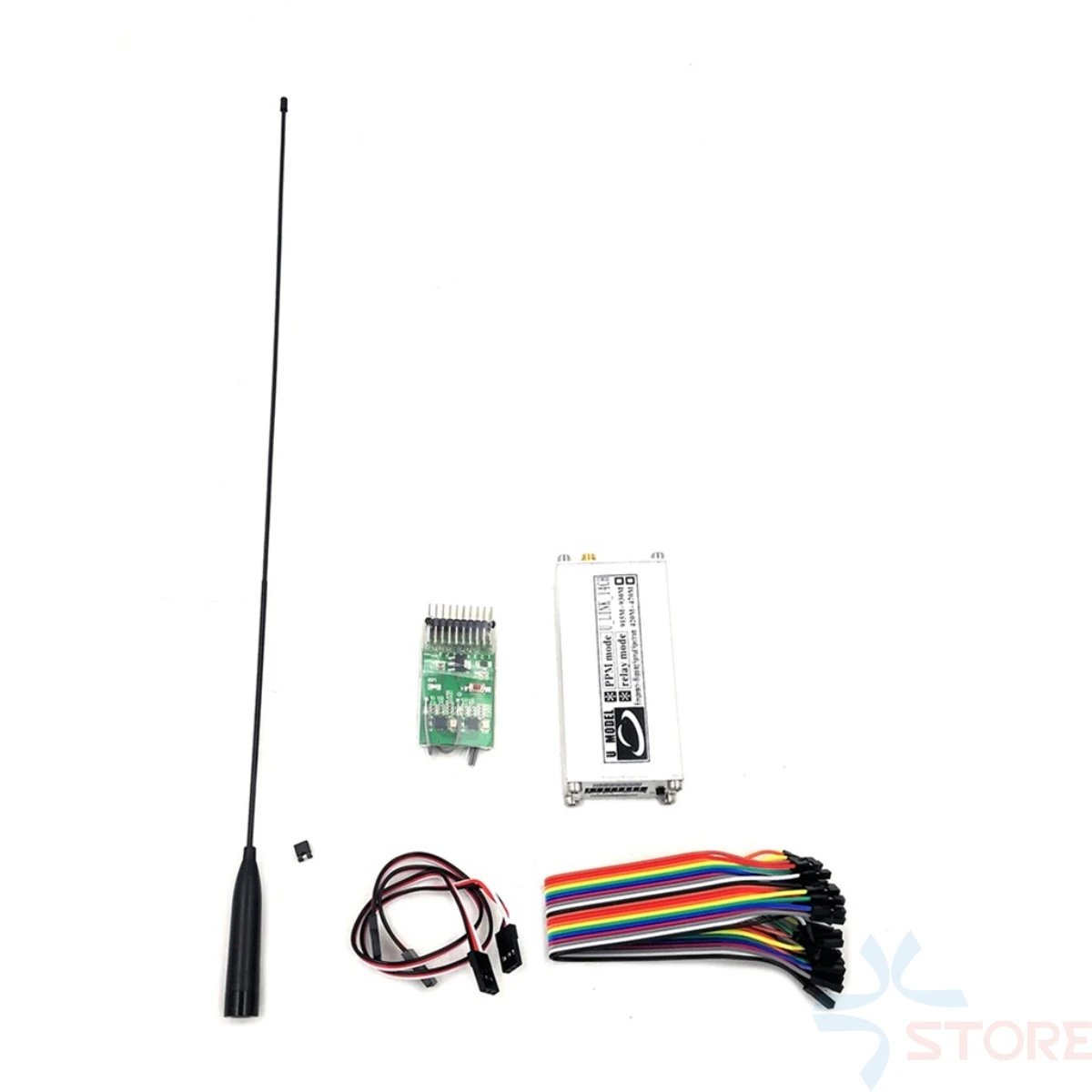 64KM ULINK433 433MHz FPV Long Range LNB Extended Remote Controller System Transmitter Receiver Combo Dual Power Selection | Игрушки и